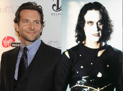 Brandon Lee, The Crow, Bradley Cooper Brandon Lee, The Crow, Bradley Cooper